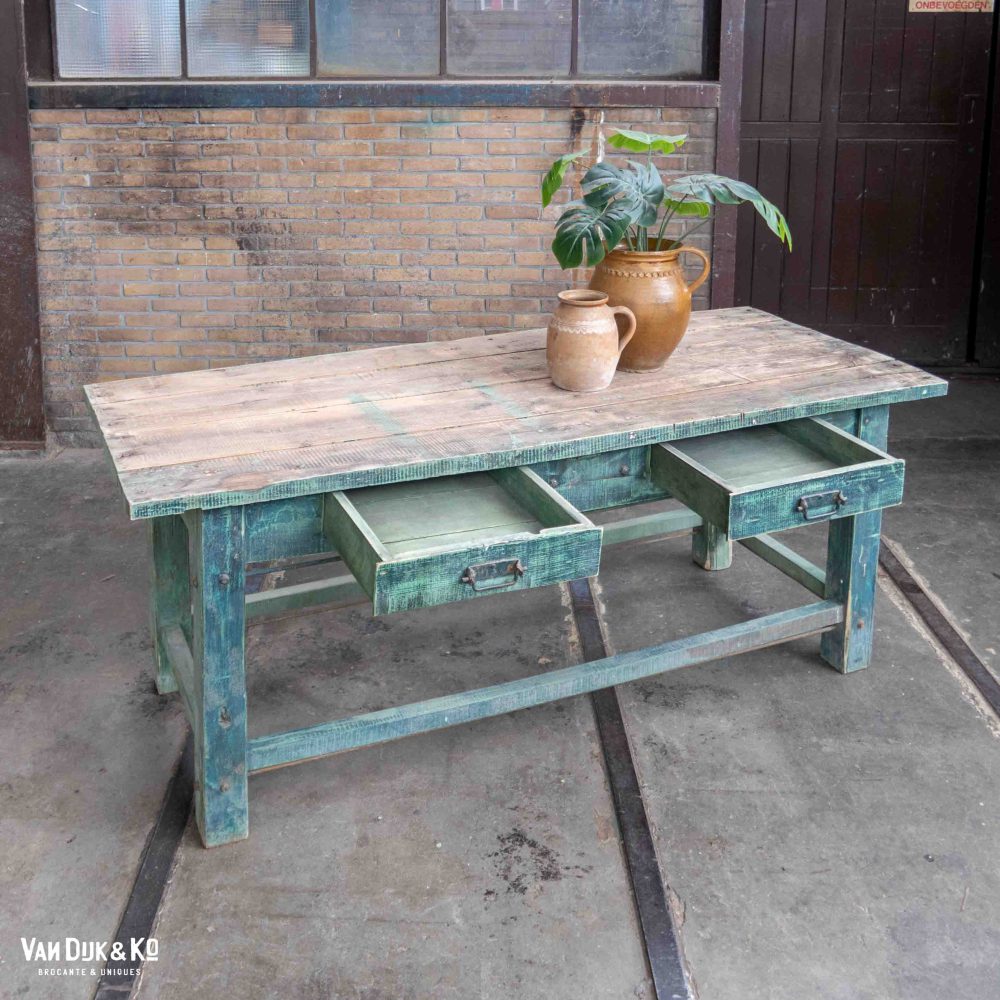 Brocante werktafel - Afbeelding 2
