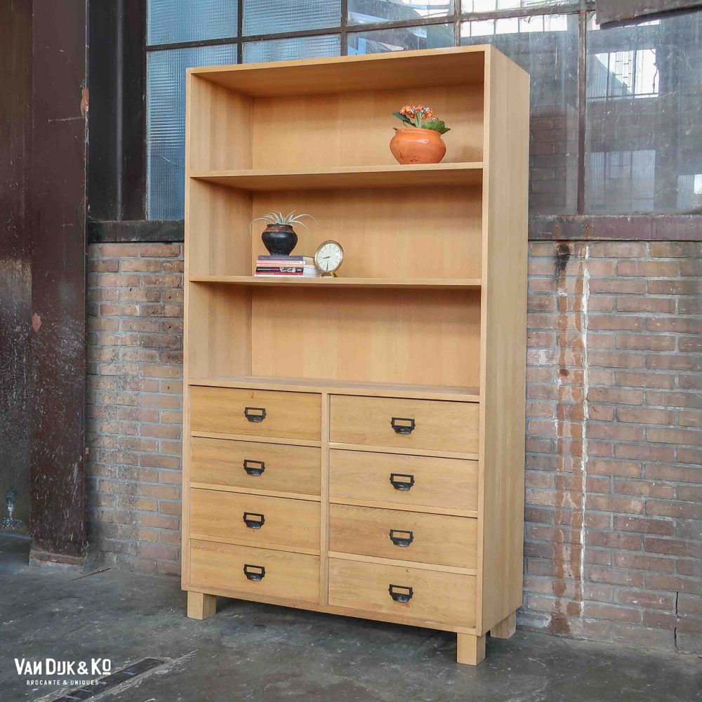Eikenhouten kast - Afbeelding 2