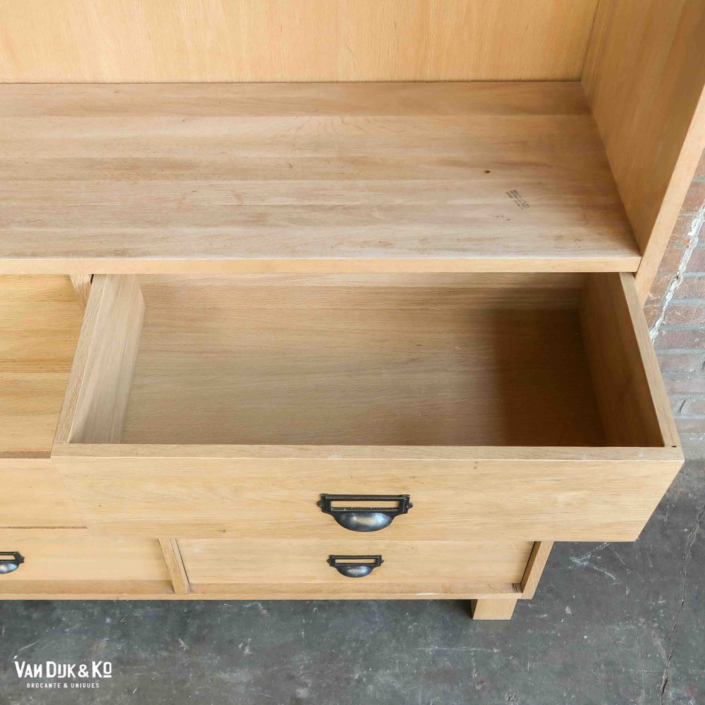 Eikenhouten kast - Afbeelding 4