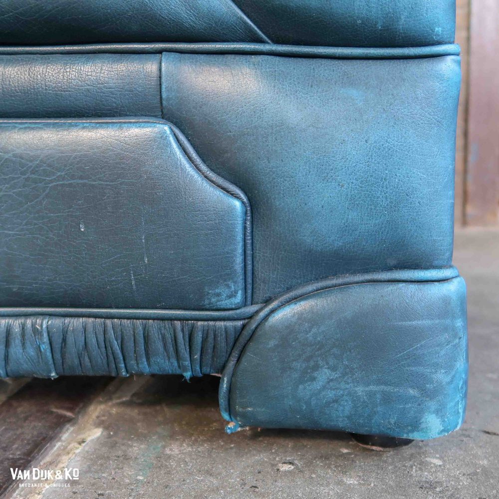 Leren Chesterfield bank - Afbeelding 12