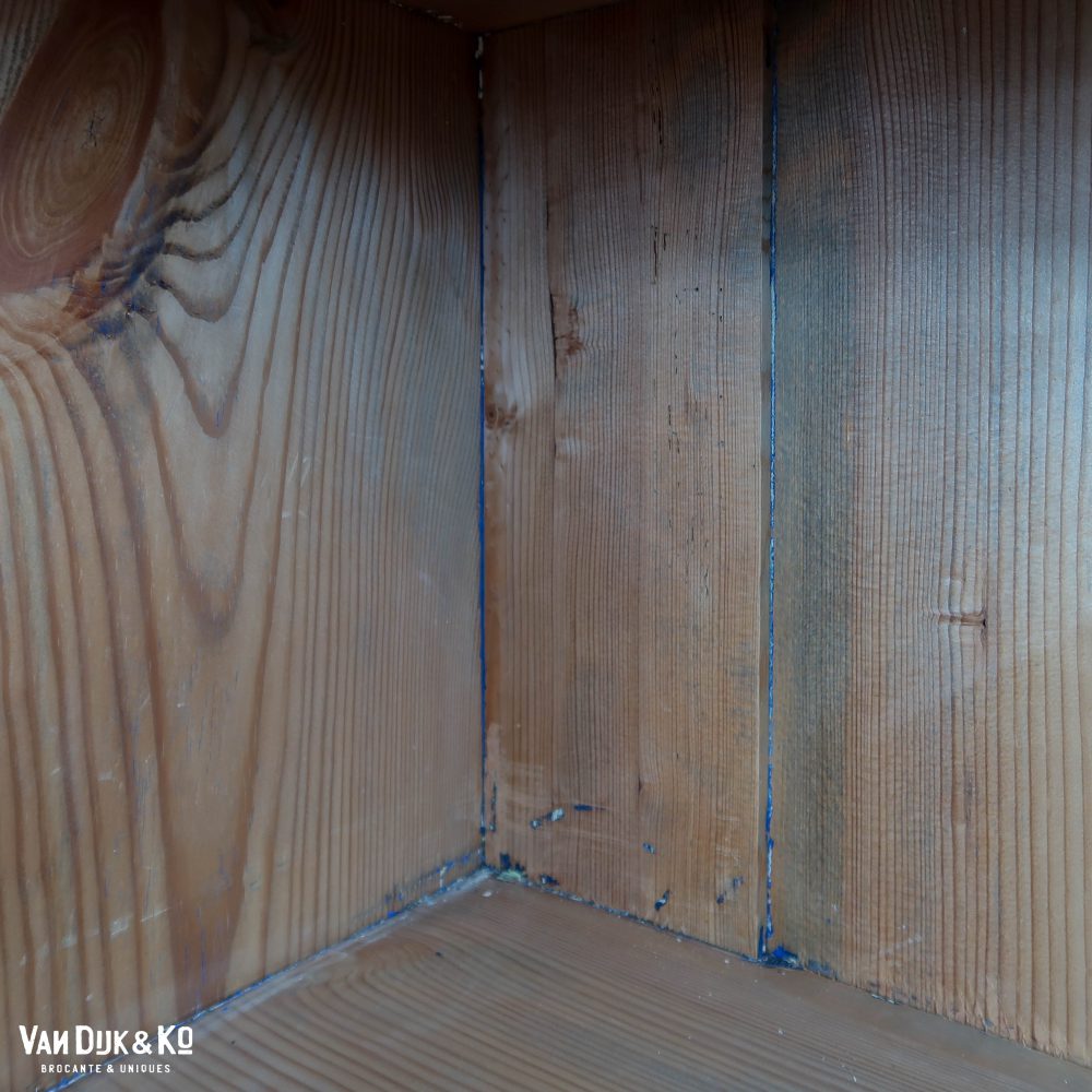 Grenen vitrinekast - Afbeelding 6