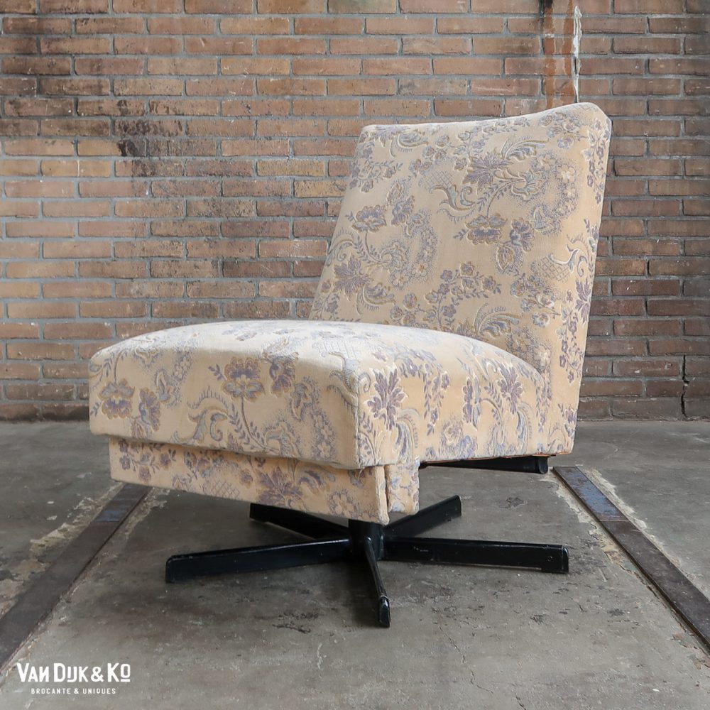 Vintage draaifauteuil