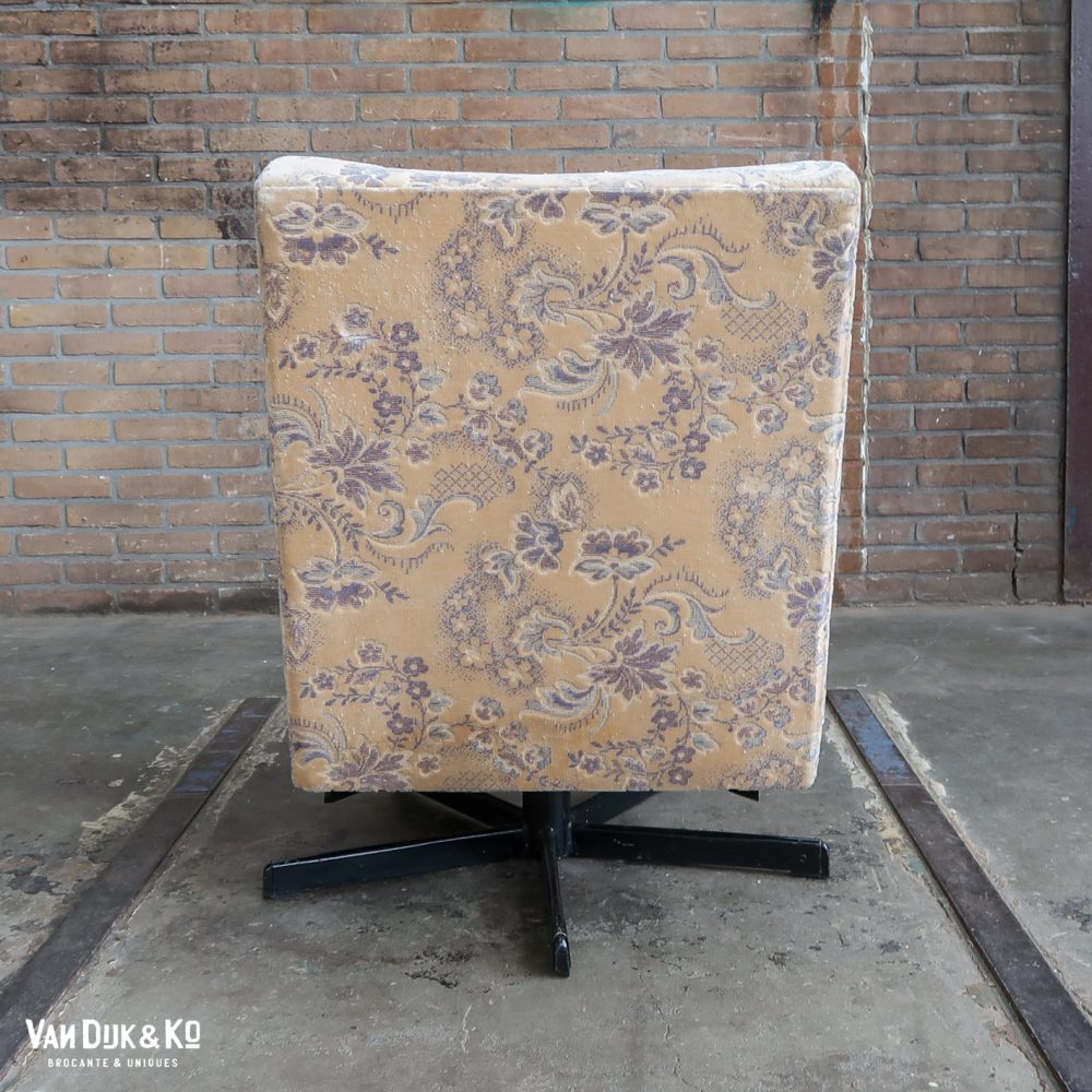 Vintage draaifauteuil - Afbeelding 4