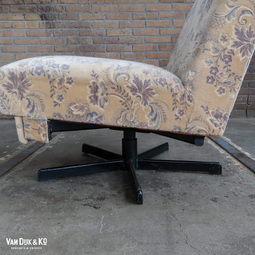 Vintage draaifauteuil - Afbeelding 6