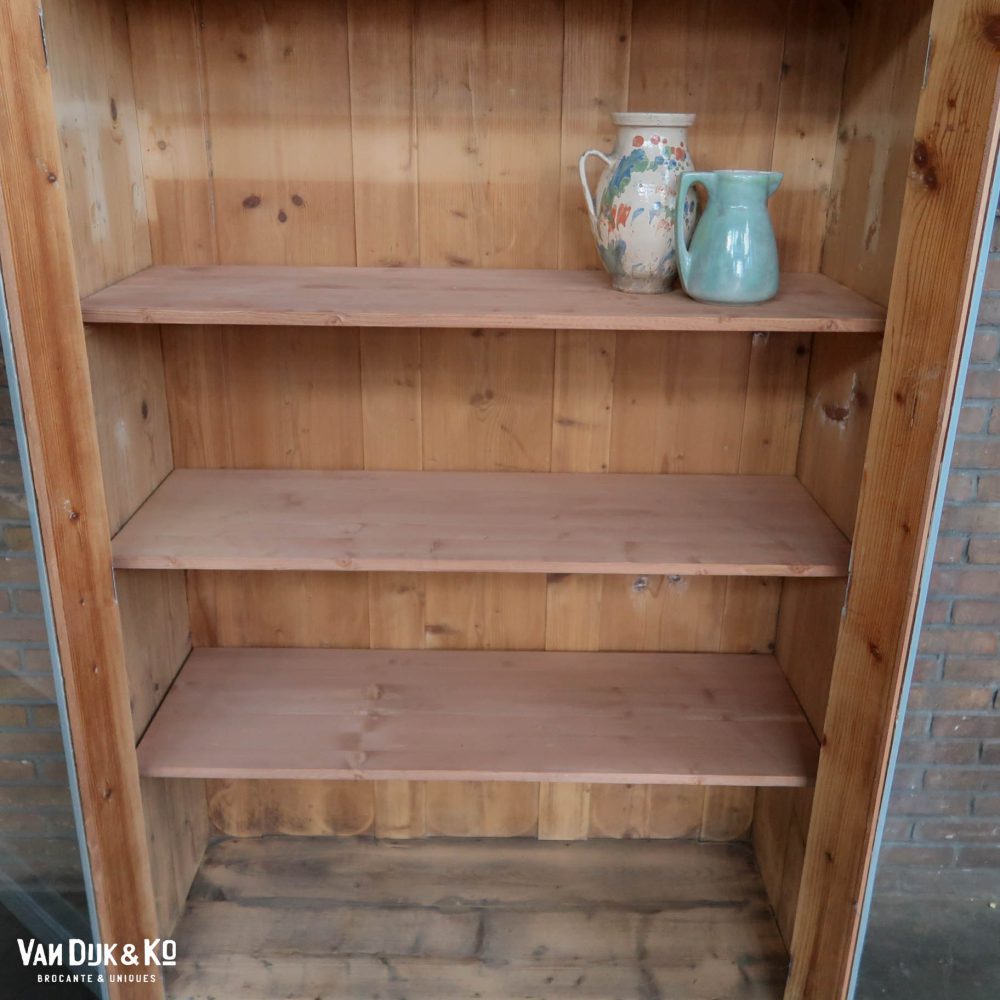 Brocante vitrinekast - Afbeelding 4
