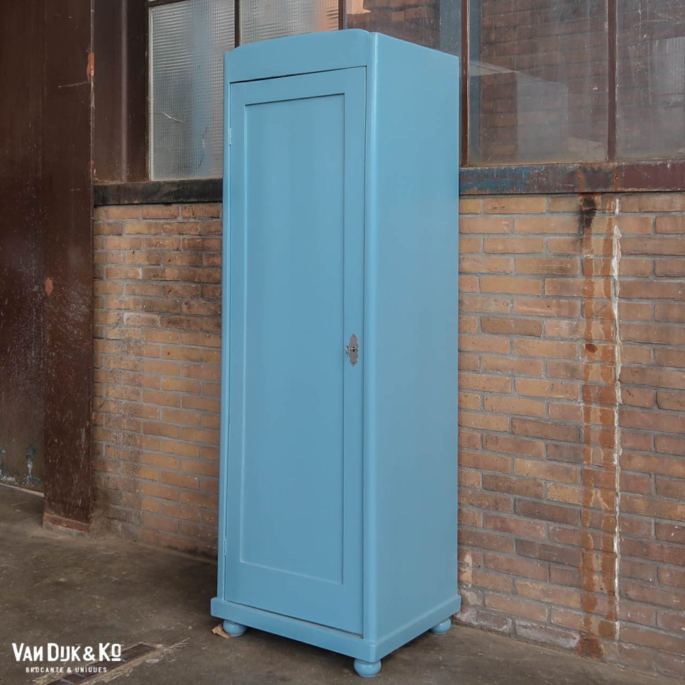 Blauwe eendeurs linnenkast - Afbeelding 2