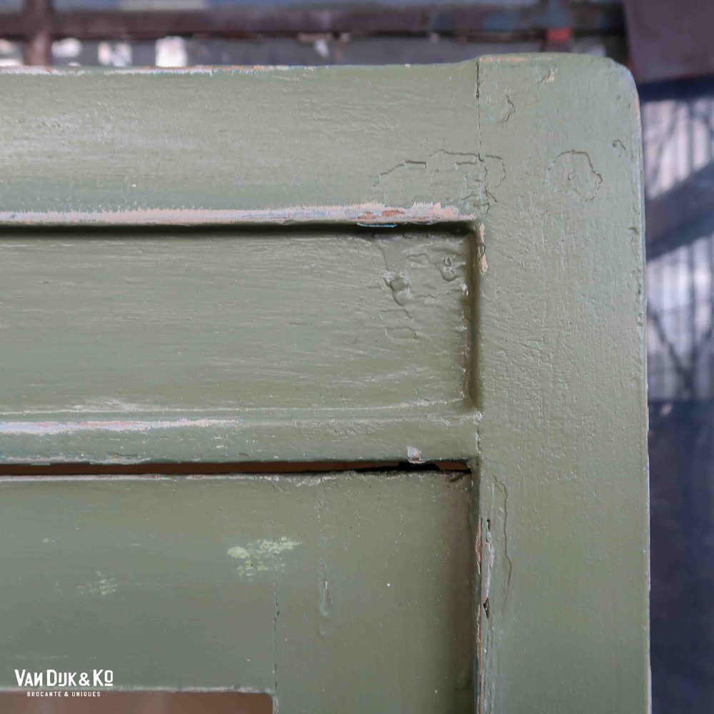 Groene brocante buffetkast - Afbeelding 7