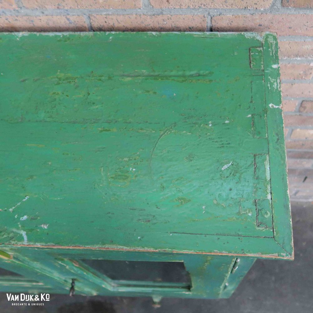 Brocante vitrine kastje - Afbeelding 6