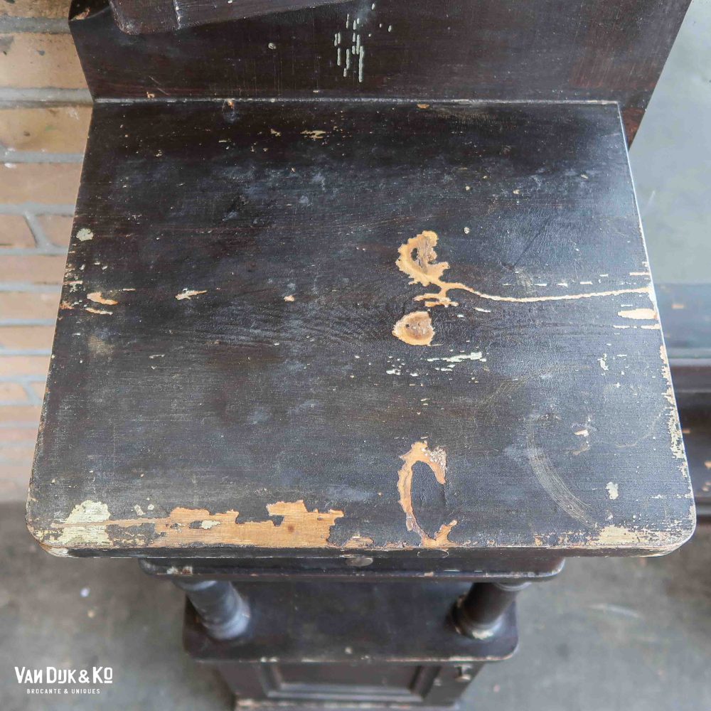 Brocante houten kaptafel - Afbeelding 5