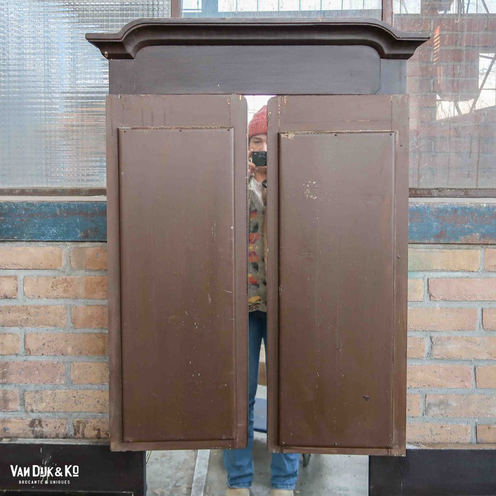 Brocante houten kaptafel - Afbeelding 4