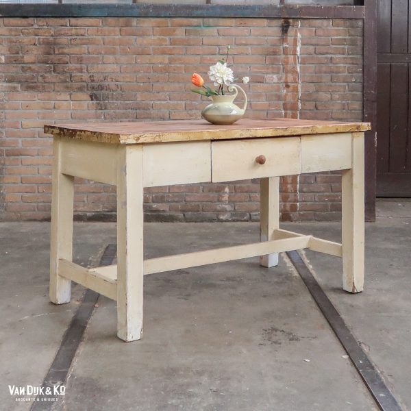 Brocante werktafel