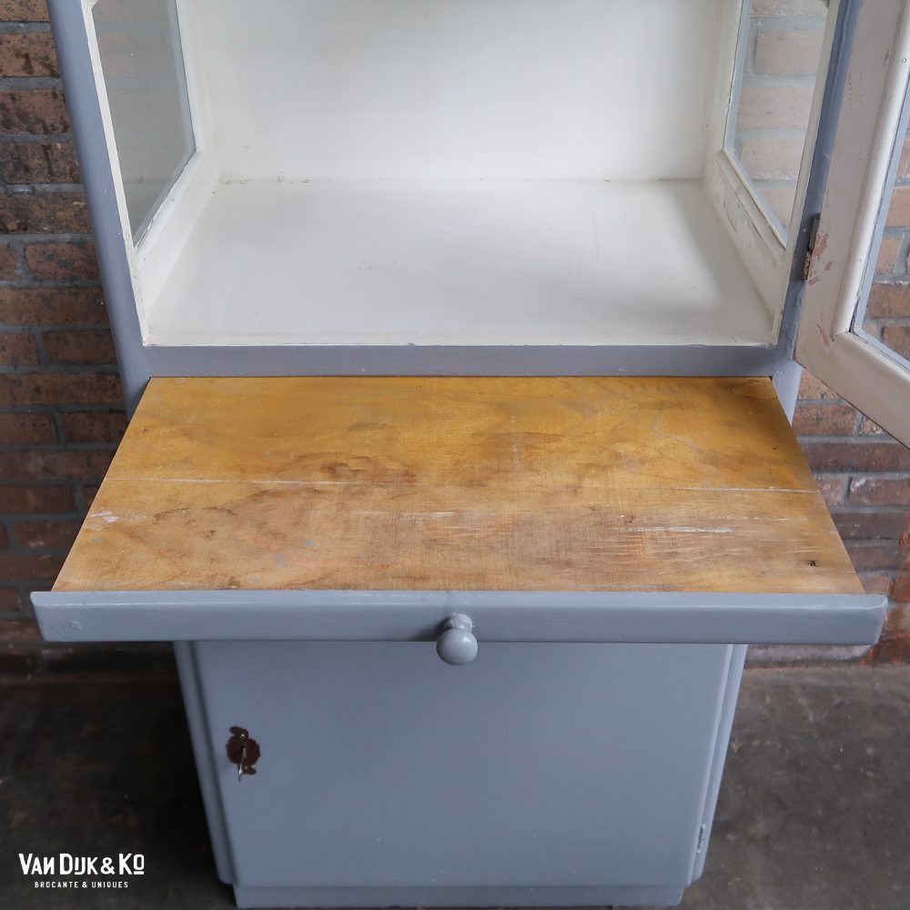 Vintage houten dokterskast - Afbeelding 5