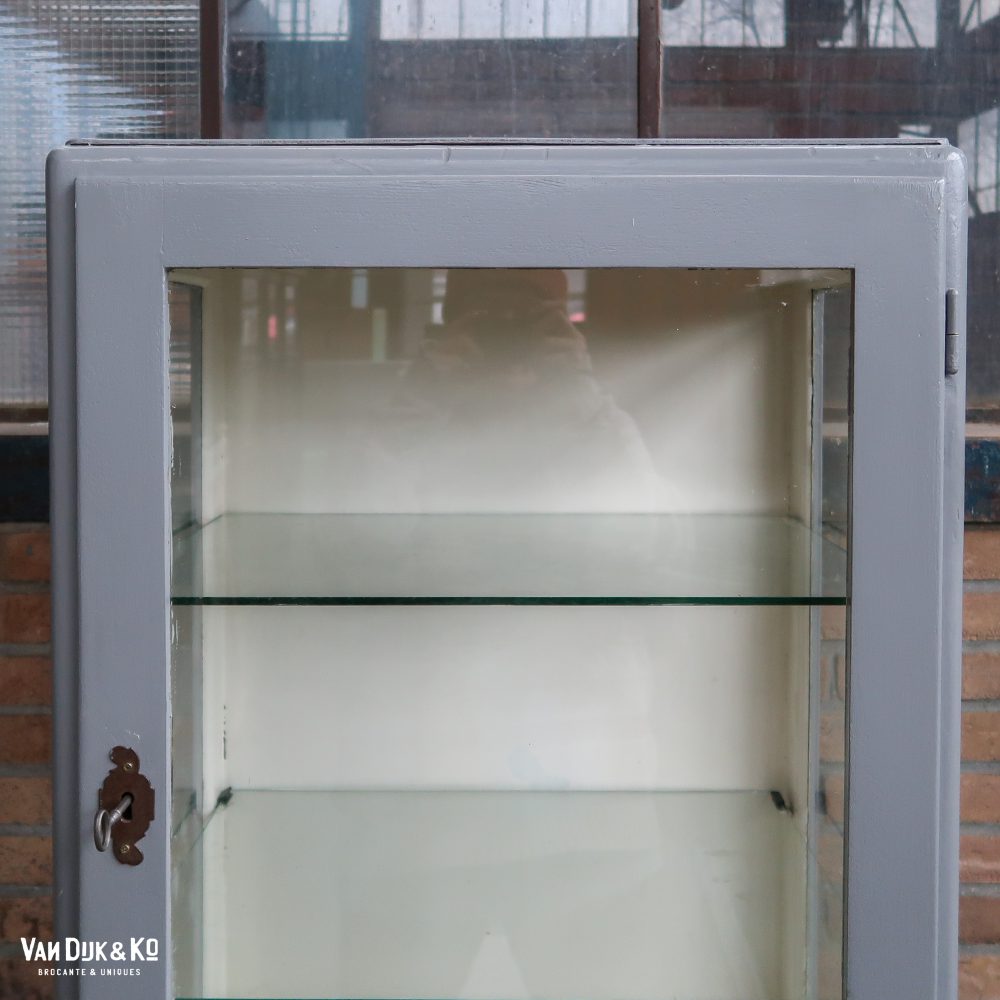 Vintage houten dokterskast - Afbeelding 7