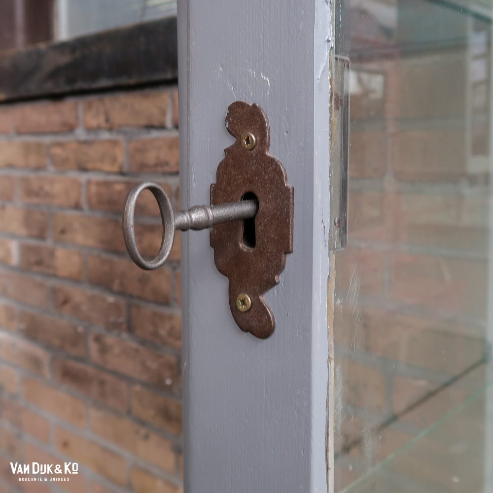 Vintage houten dokterskast - Afbeelding 9