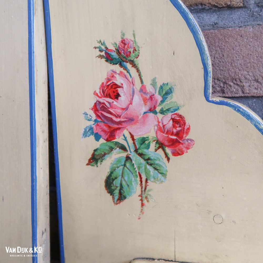 Brocante commode met spiegel - Afbeelding 5