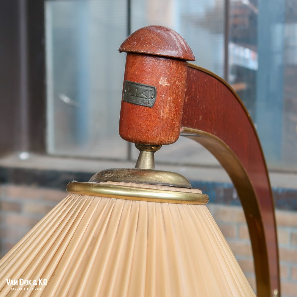 Mid century cocktailkastje met lamp - Afbeelding 4