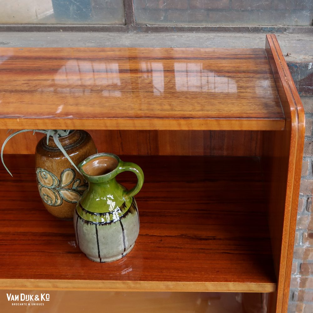 Vintage vitrine / boekenkast - Afbeelding 4
