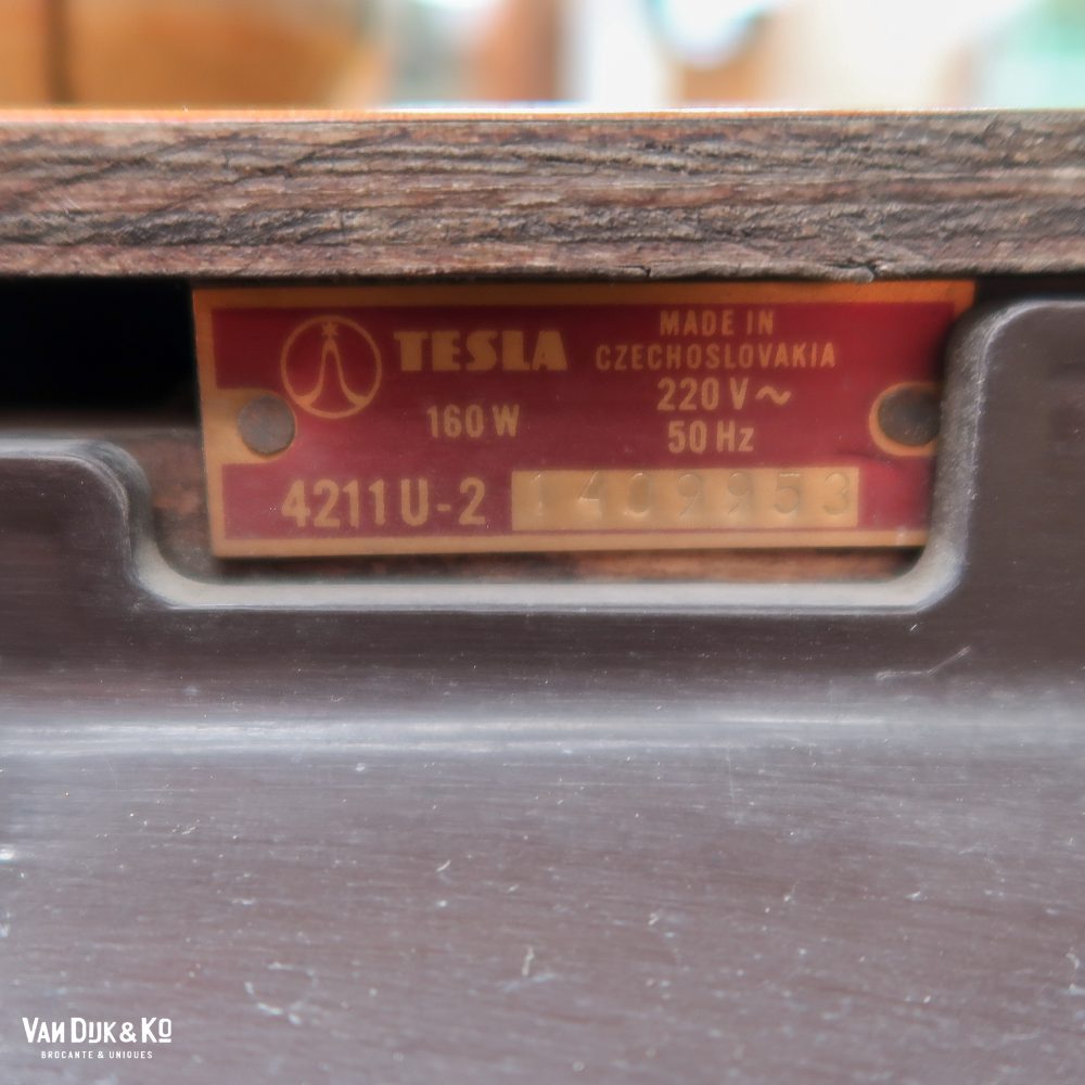 Vintage Tesla tv - Afbeelding 10