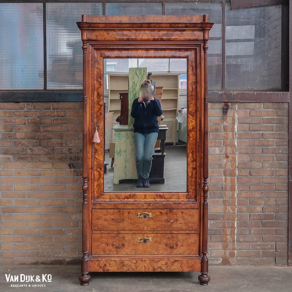 Brocante spiegelkast - Afbeelding 2