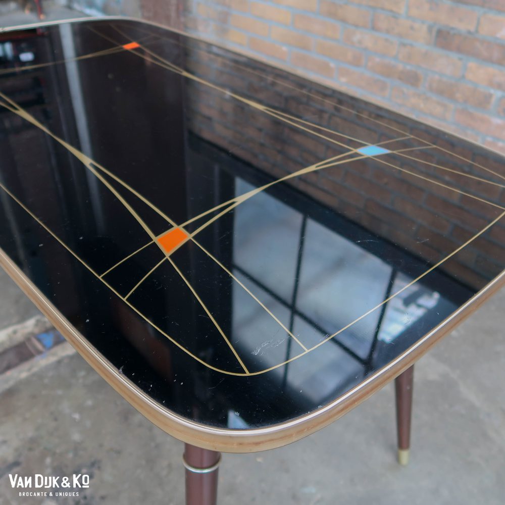 Vintage formica bijzettafel - Afbeelding 6