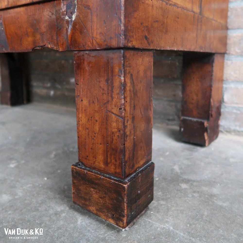 Houten secretaire met lades - Afbeelding 20