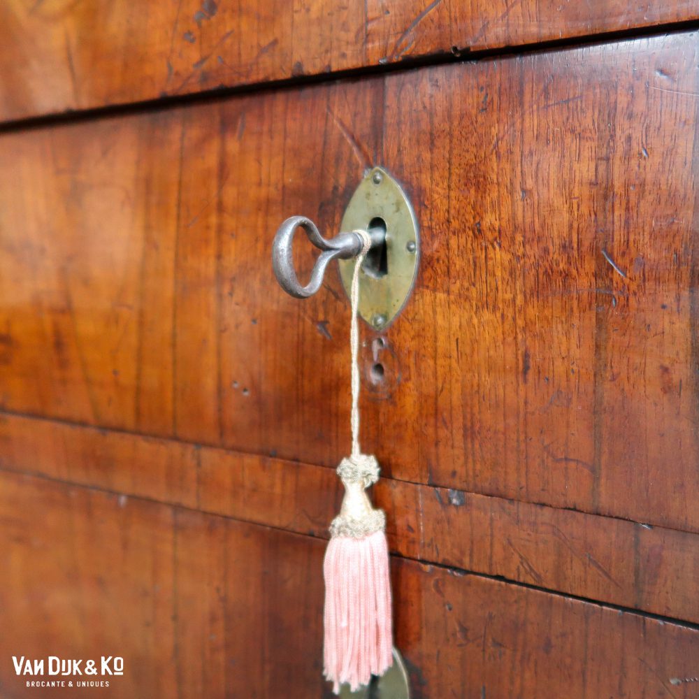 Houten secretaire met lades - Afbeelding 13