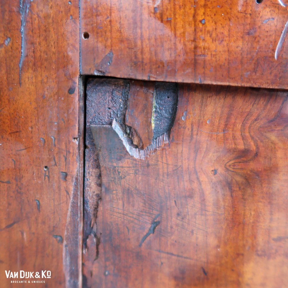 Houten secretaire met lades - Afbeelding 14