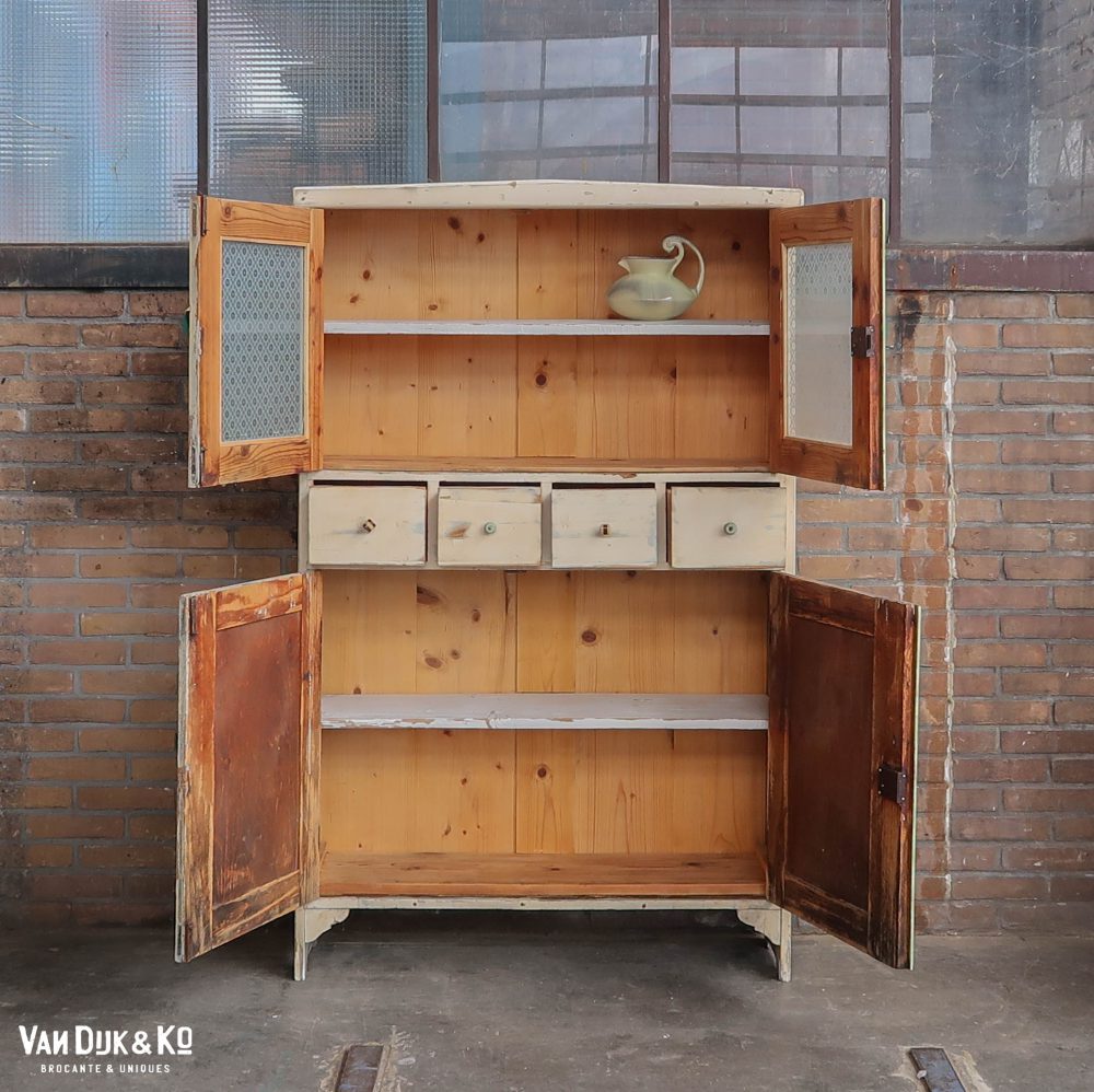 Brocante vitrinekastje - Afbeelding 3