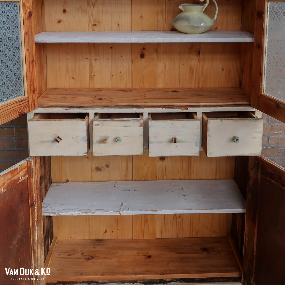 Brocante vitrinekastje - Afbeelding 4