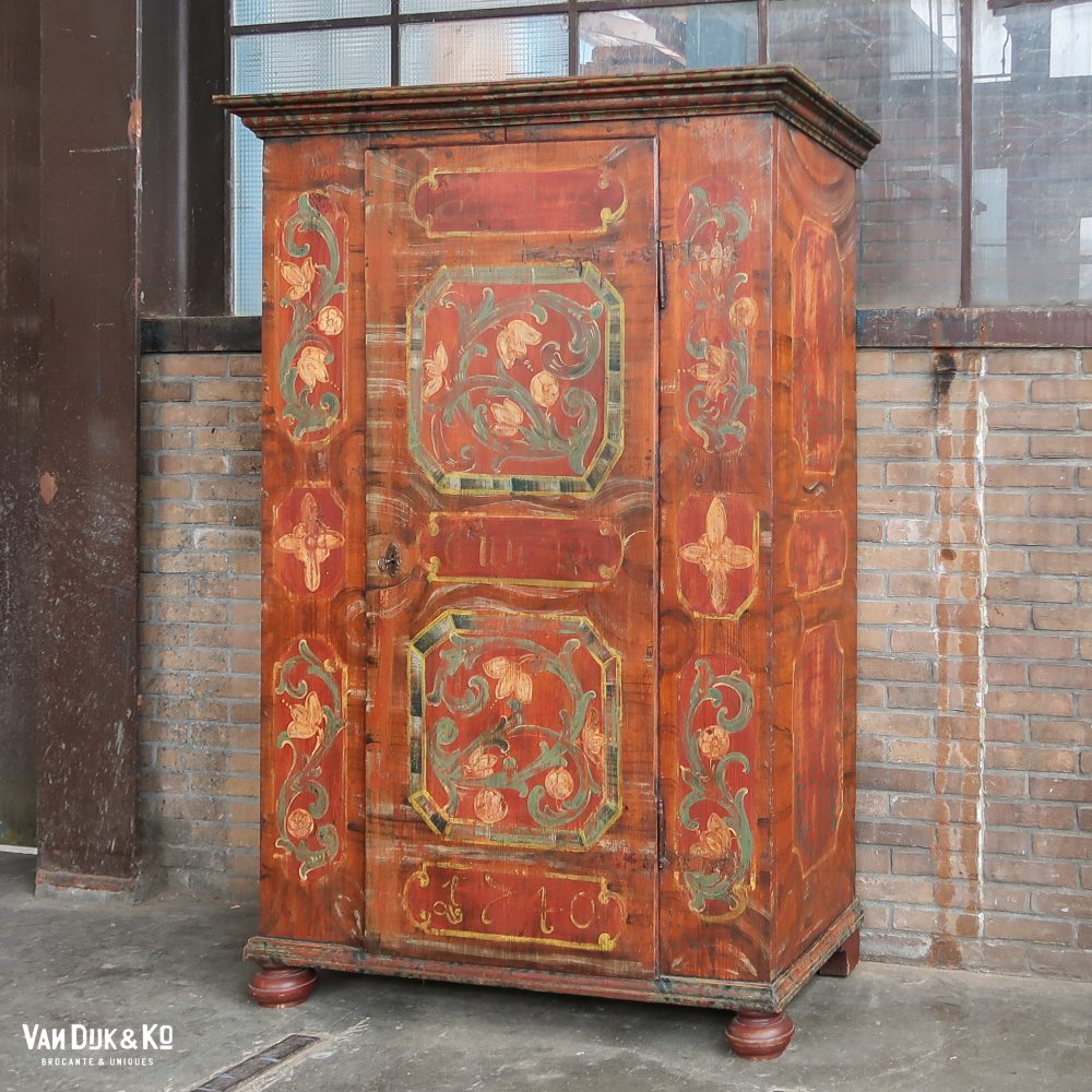 Antieke kast - handbeschilderd – Bild 2