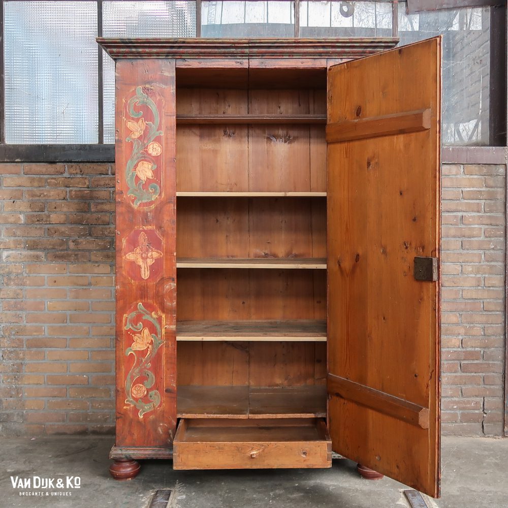 Antieke kast - handbeschilderd – Bild 3