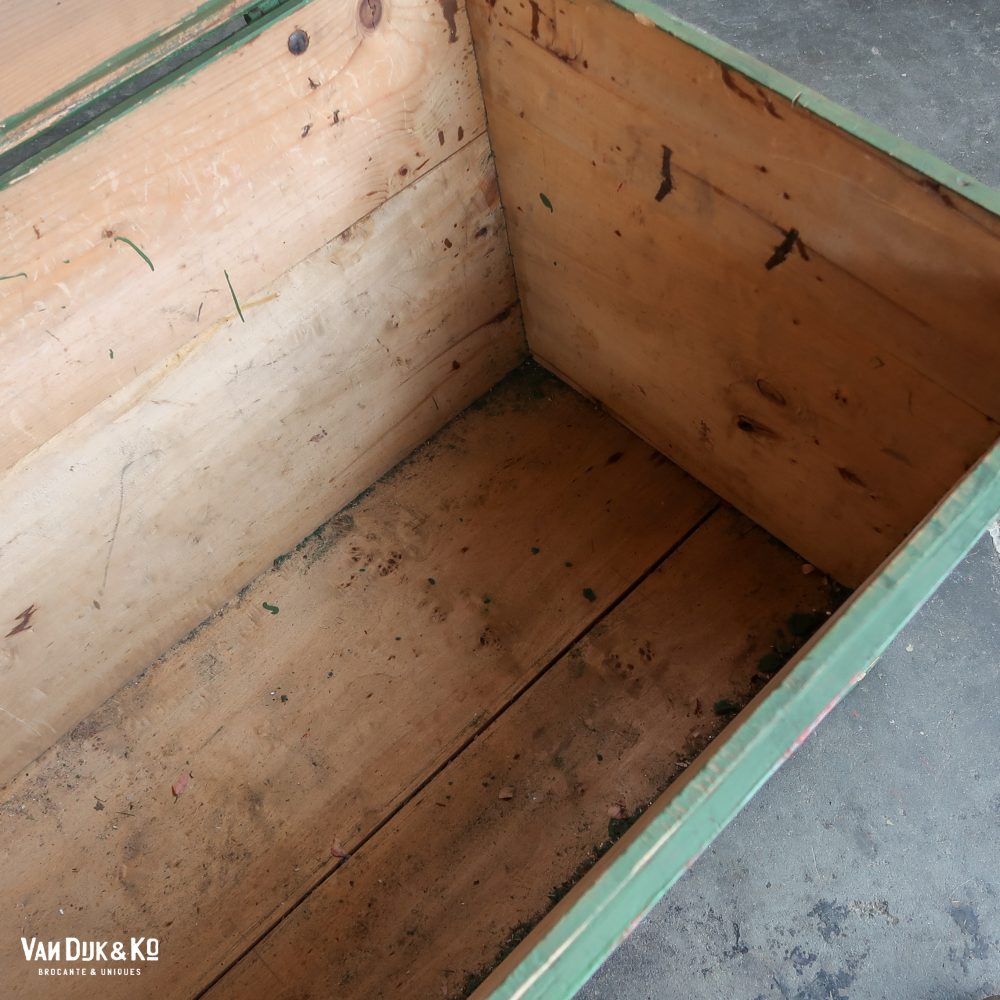 Handbeschilderde houten kist – Bild 4
