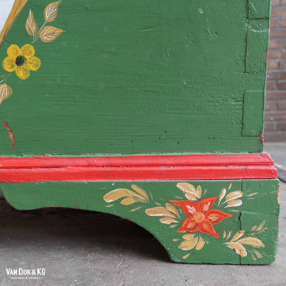 Handbeschilderde houten kist – Bild 10