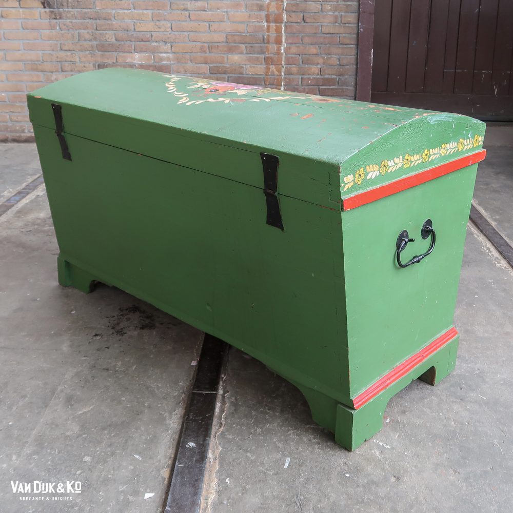 Handbeschilderde houten kist – Bild 11