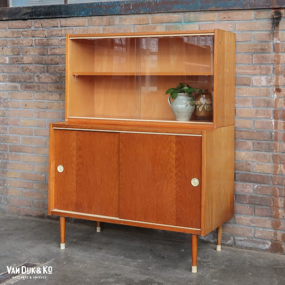 Vintage vitrinekast - Jiroutek - Afbeelding 2