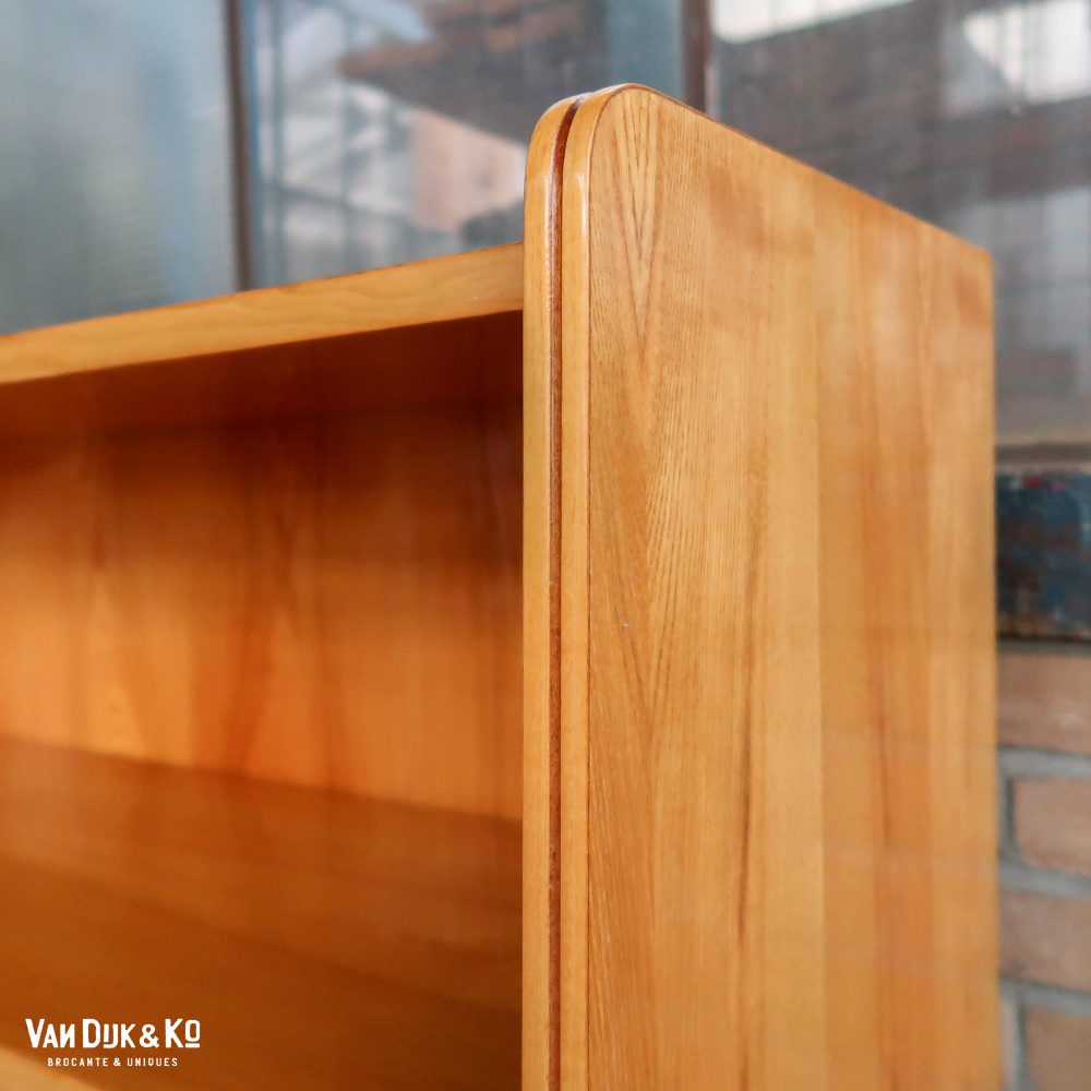 Vintage vitrine / boekenkast - Afbeelding 3