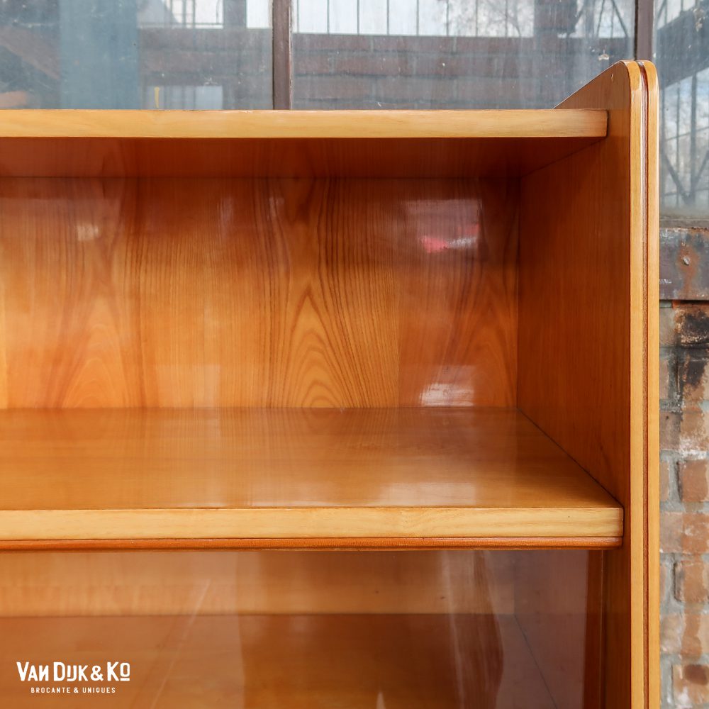 Vintage vitrine / boekenkast - Afbeelding 5