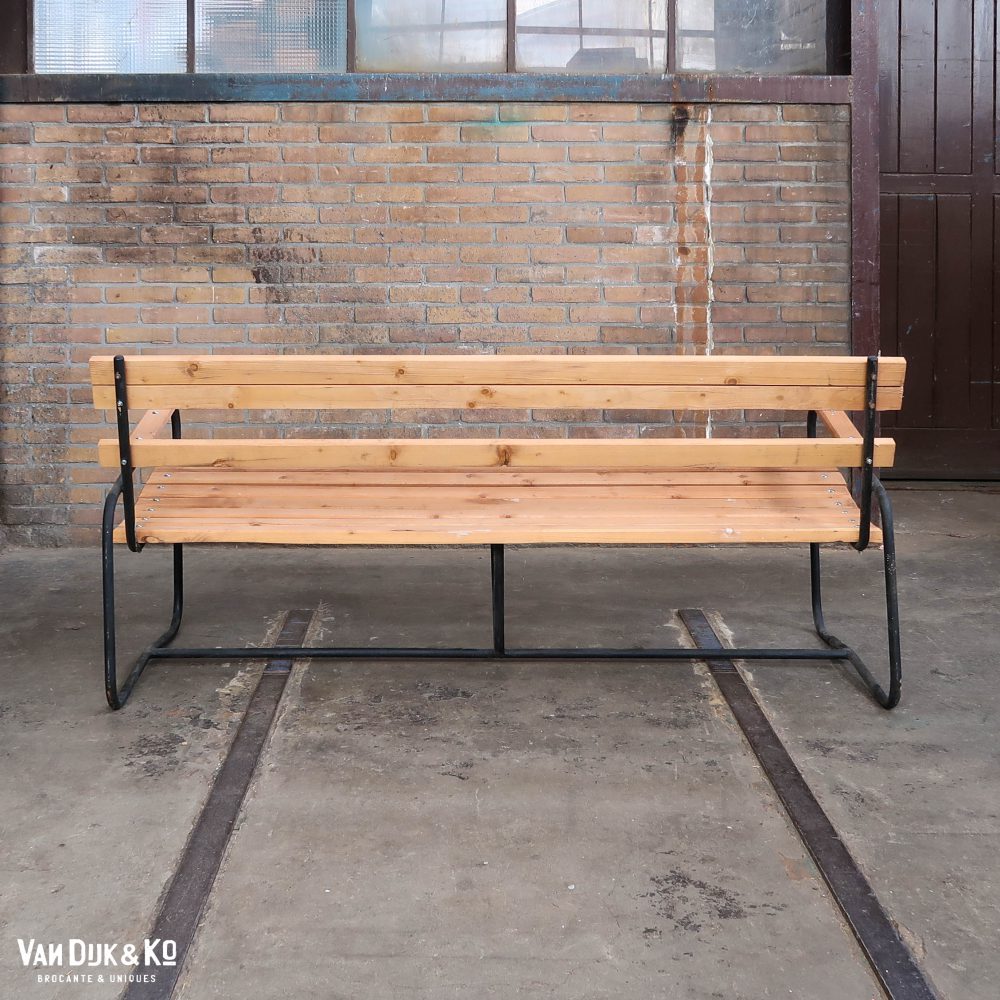 Brocante tuinbank - Afbeelding 3