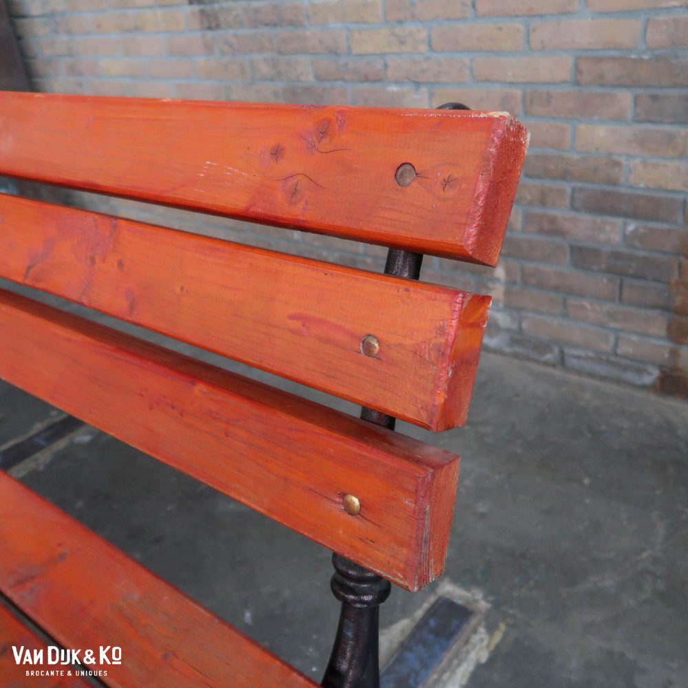 Brocante tuinbank - Afbeelding 3