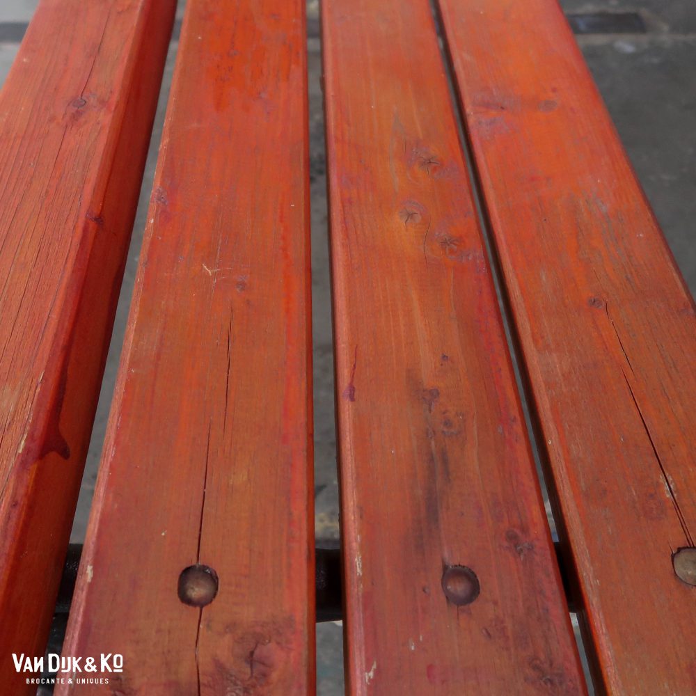 Brocante tuinbank - Afbeelding 4