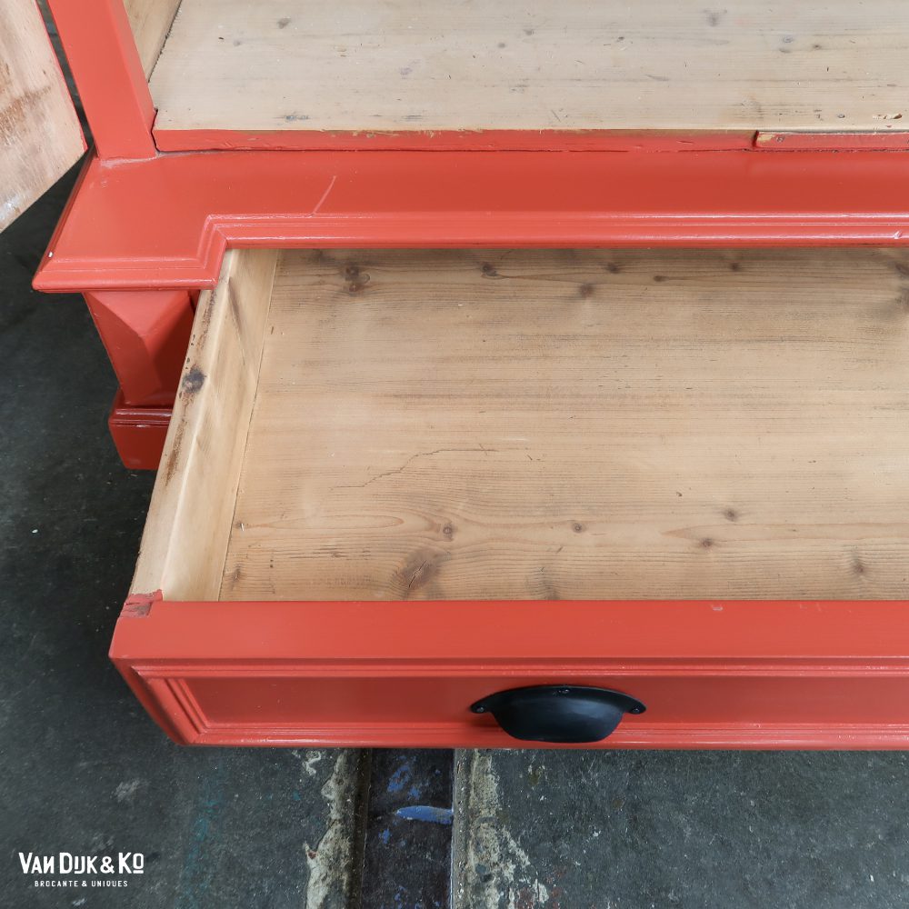 Brocante vitrinekast - Afbeelding 4