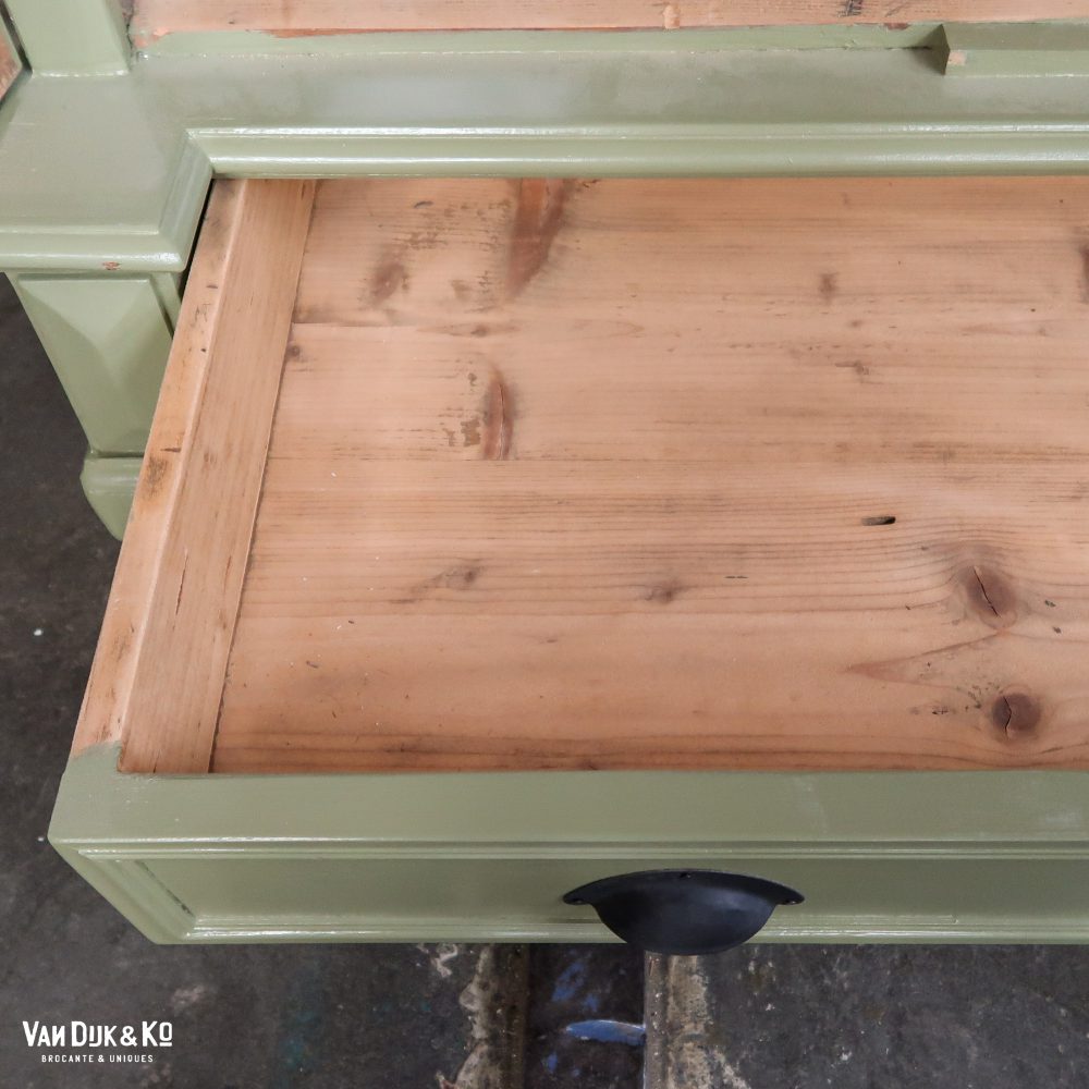 Brocante vitrinekast - Afbeelding 4