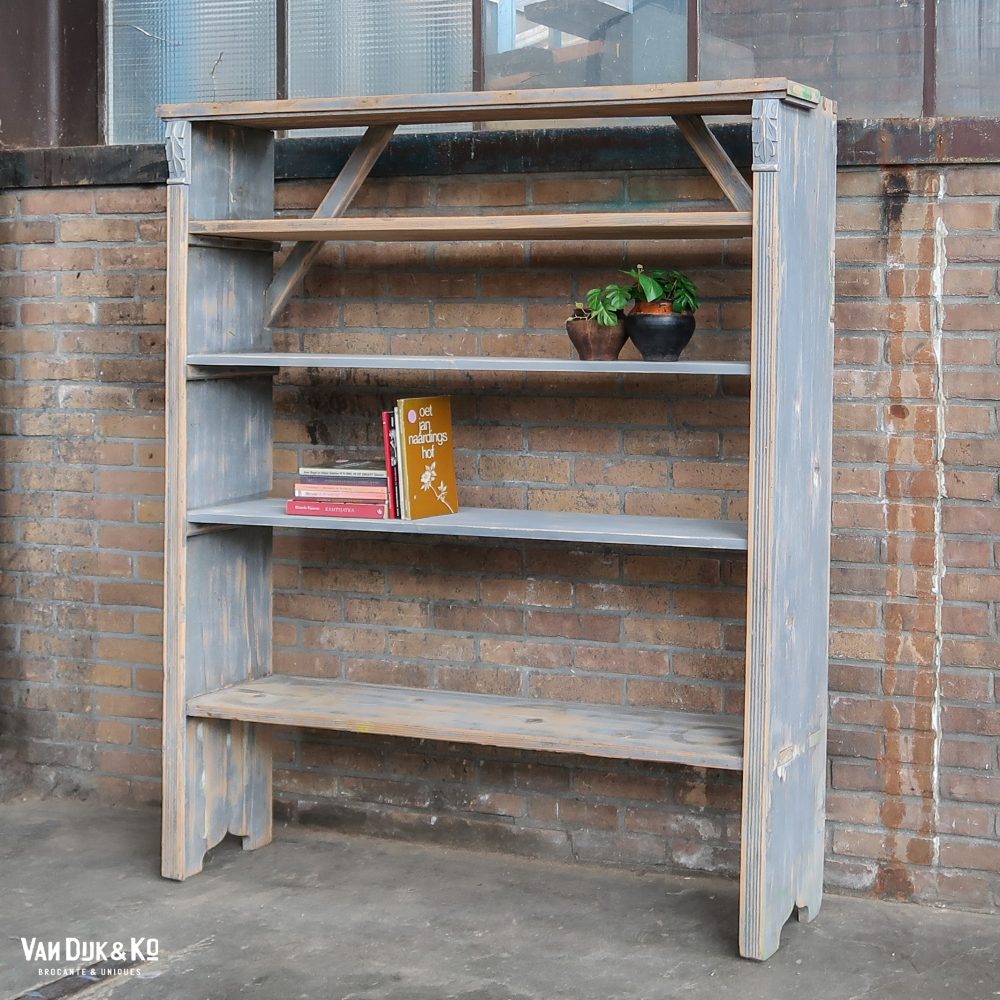 Brocante boekenrek - Afbeelding 2