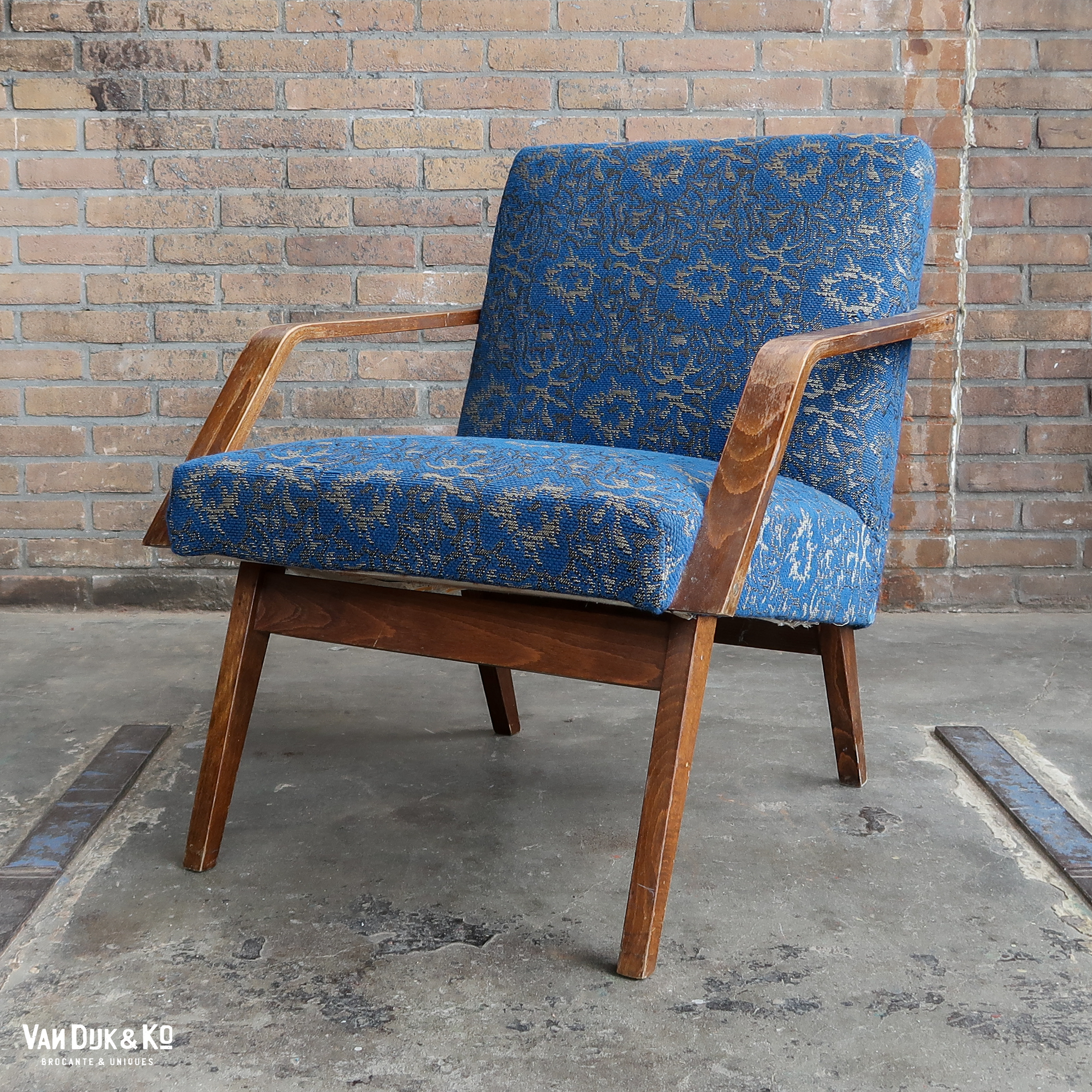 rol cafe Verouderd Vintage fauteuil » Van Dijk & Ko