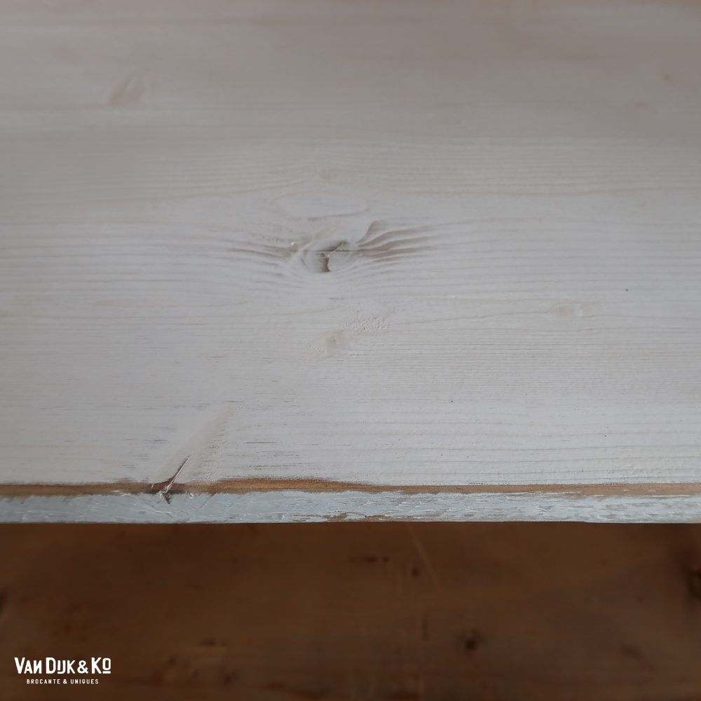 Grenen vitrinekast - Afbeelding 6
