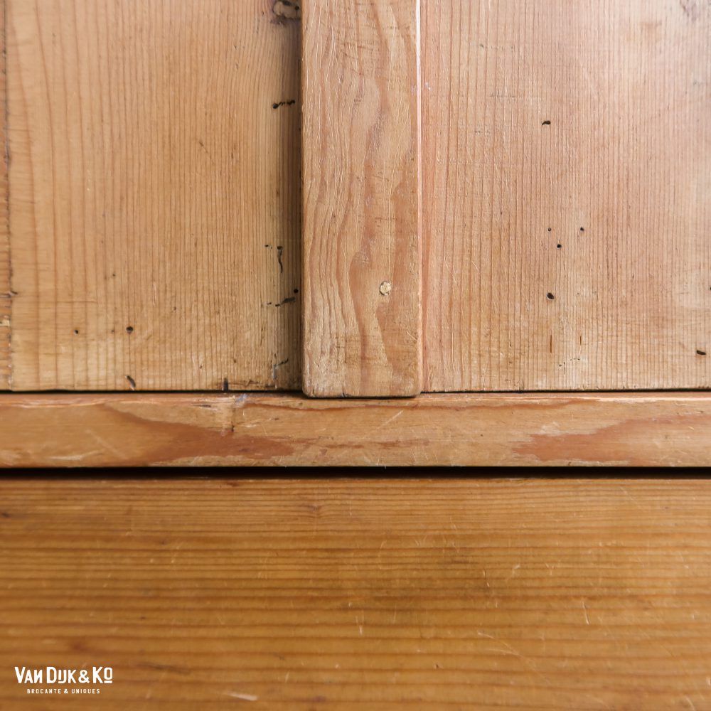 Grenen vitrinekast - Afbeelding 11