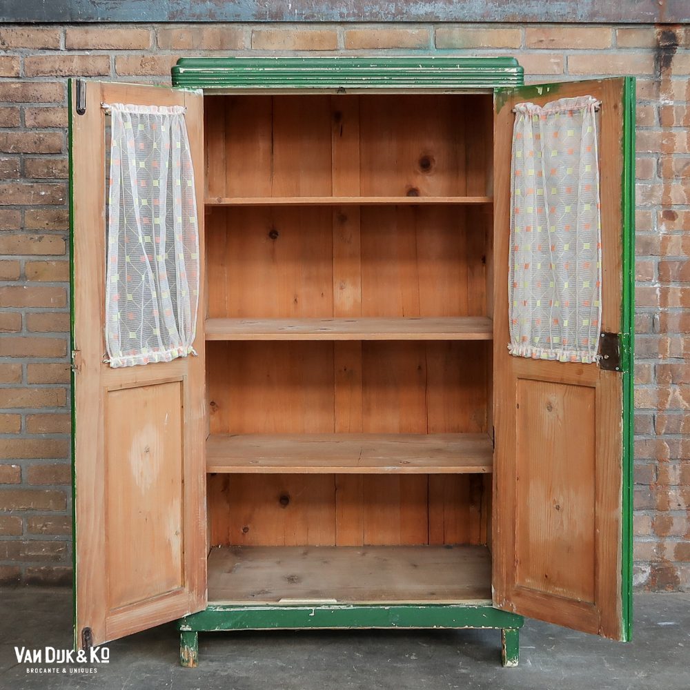 Brocante vitrine kastje - Afbeelding 3