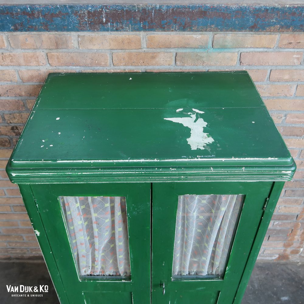 Brocante vitrine kastje - Afbeelding 6