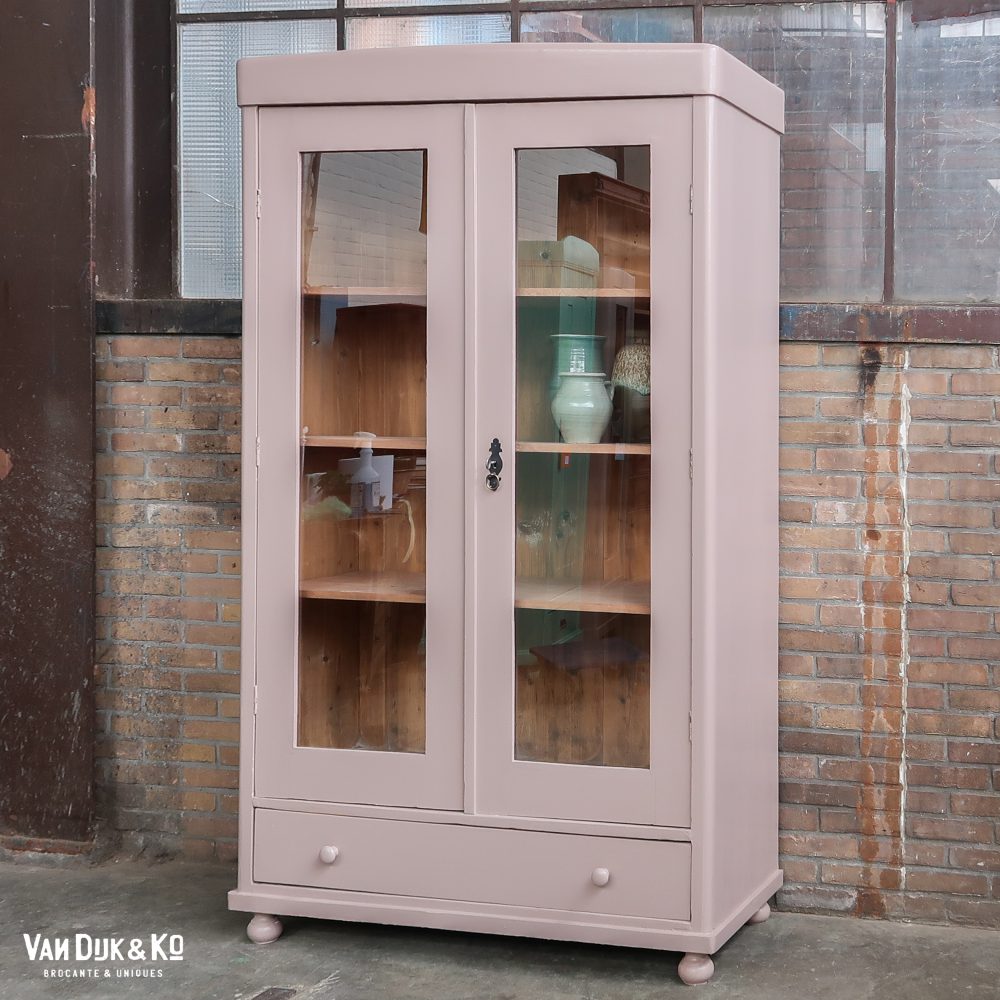 Roze vitrinekast - Afbeelding 2
