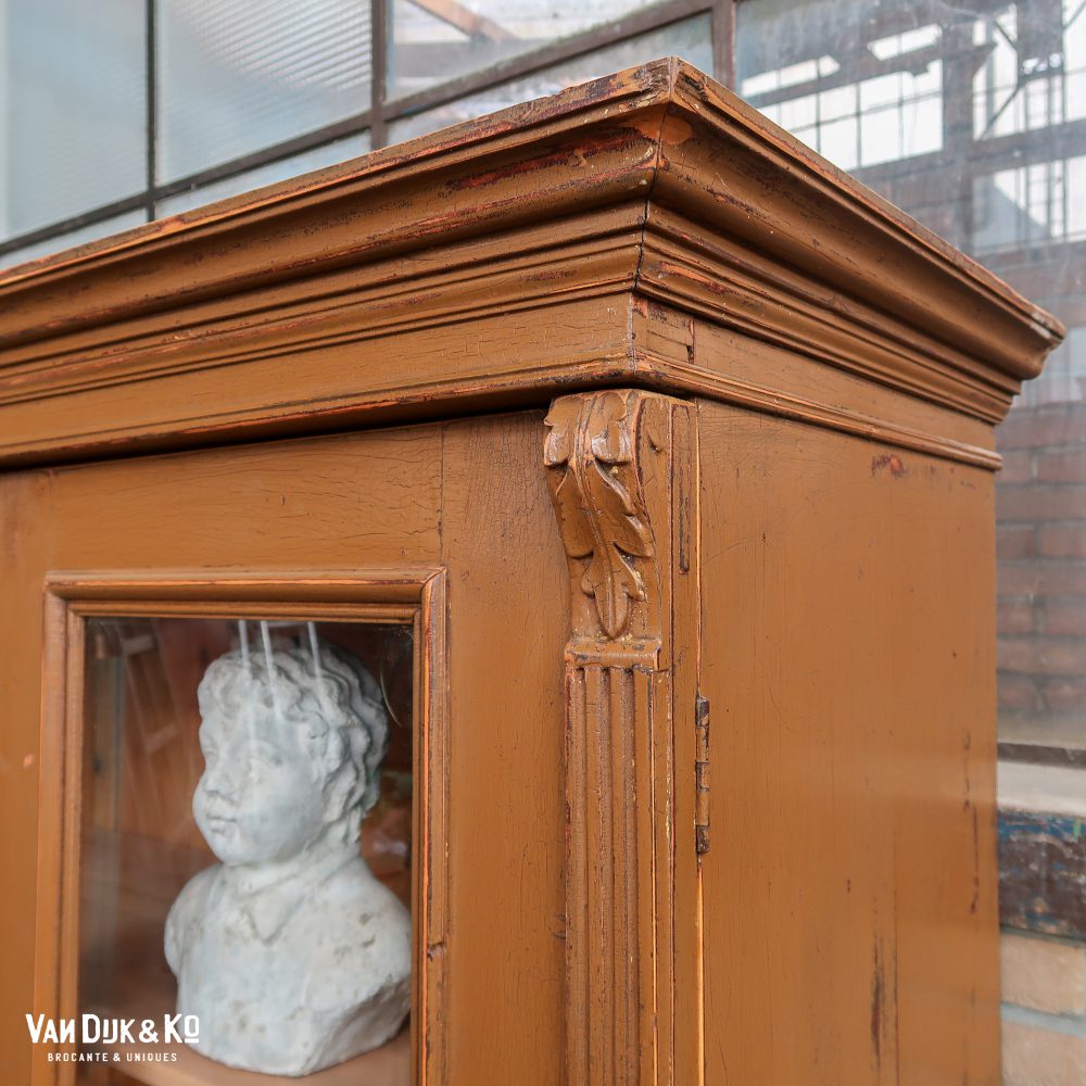 Brocante vitrinekast - Afbeelding 3